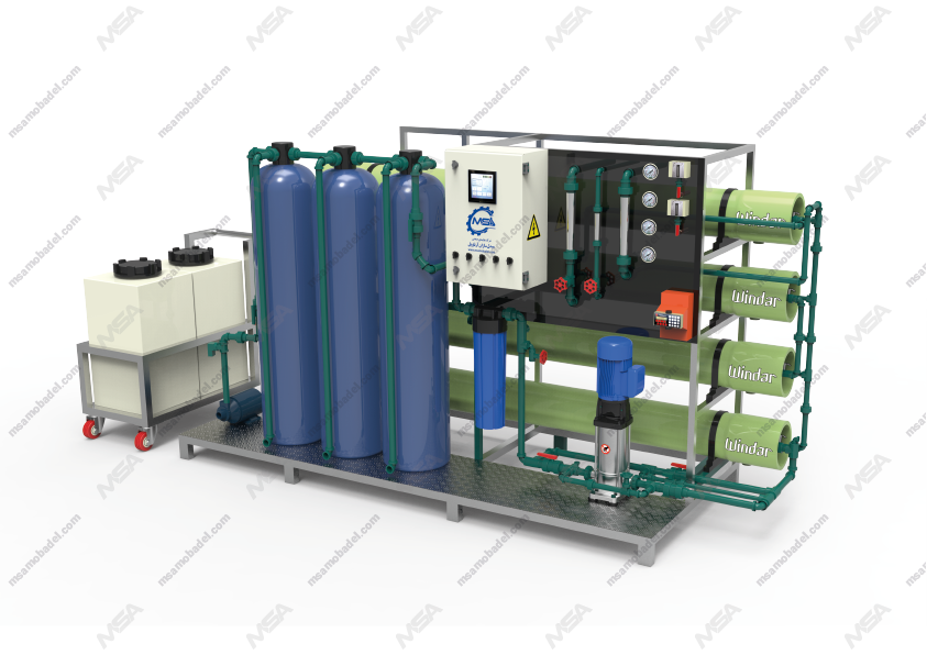دستگاه یونیت RO ساخت شرکت مبدل سازان آرتاویل